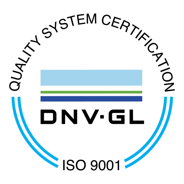 DNV-GL ISO 9001 Quality System Certification